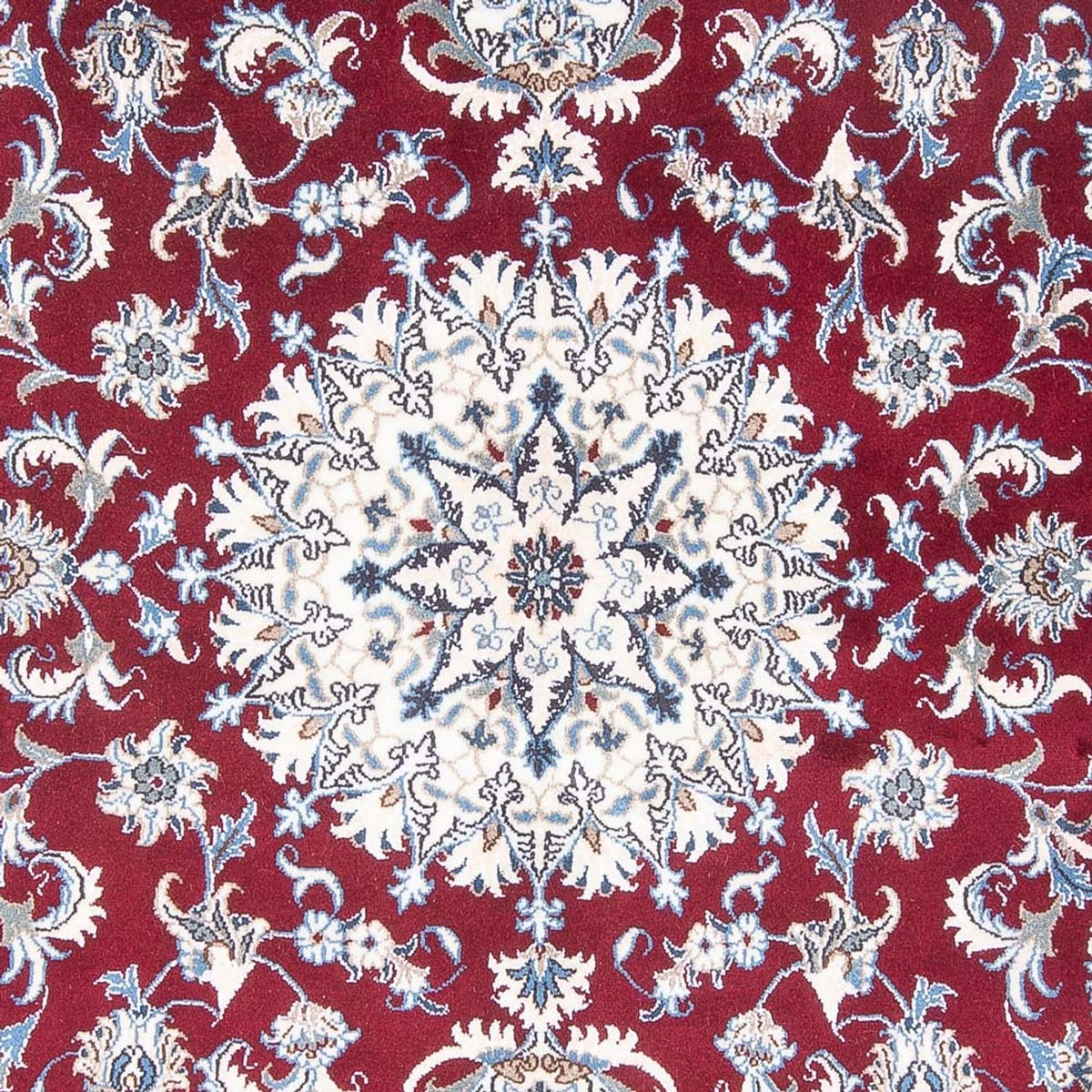 Perzisch tapijt - Nain - 243 x 168 cm - rood