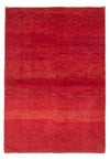 Perzische Gabbeh Tapijt 97x137cm - Perserteppich Wollteppich - Rechthoekig / Rood / 97 x 137 cm Rechthoekig
