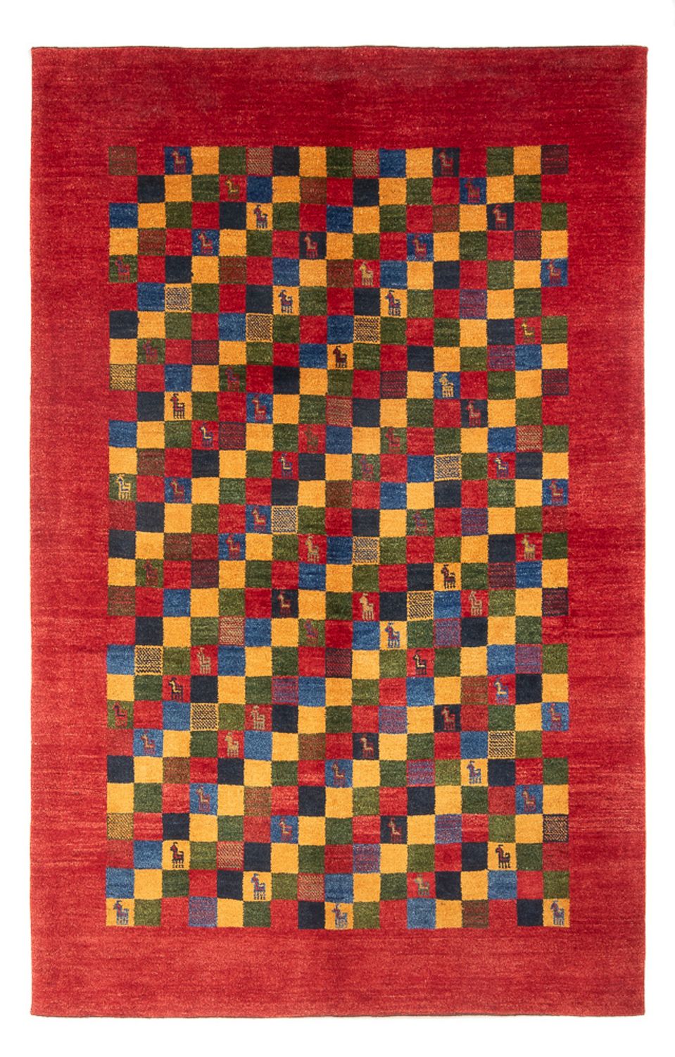 Gabbeh tapijt - Perzisch - 254 x 180 cm - veelkleurig