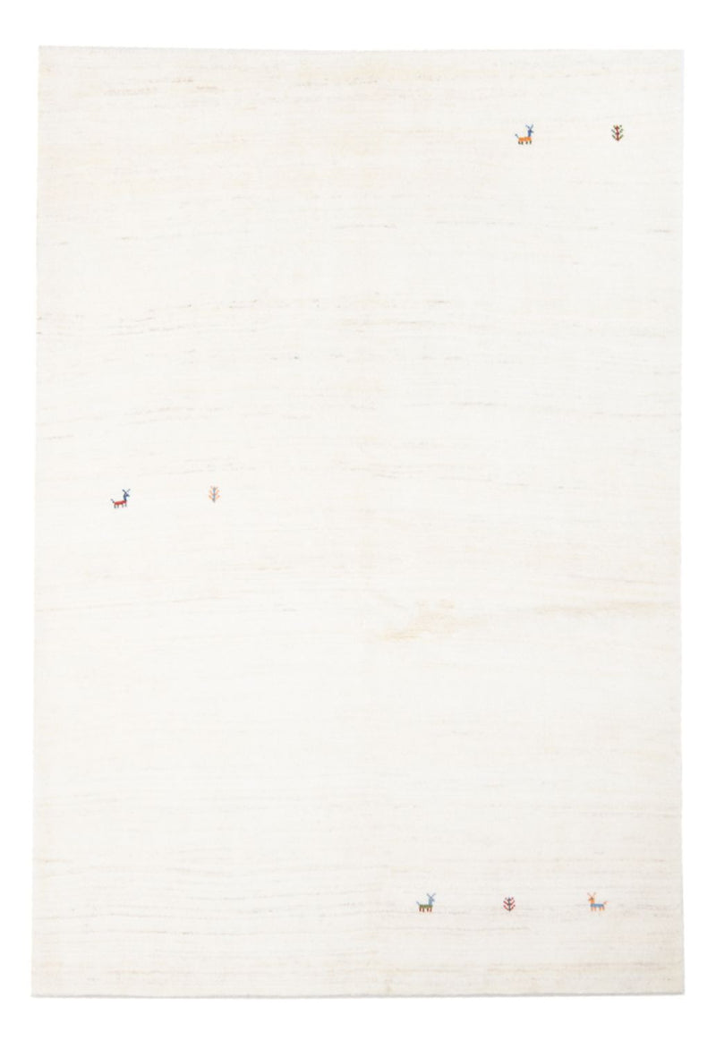 Gabbeh tapijt - Perzisch - 205 x 150 cm - crème