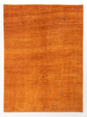 Gabbeh tapijt - Perzisch - 195 x 156 cm - oranje