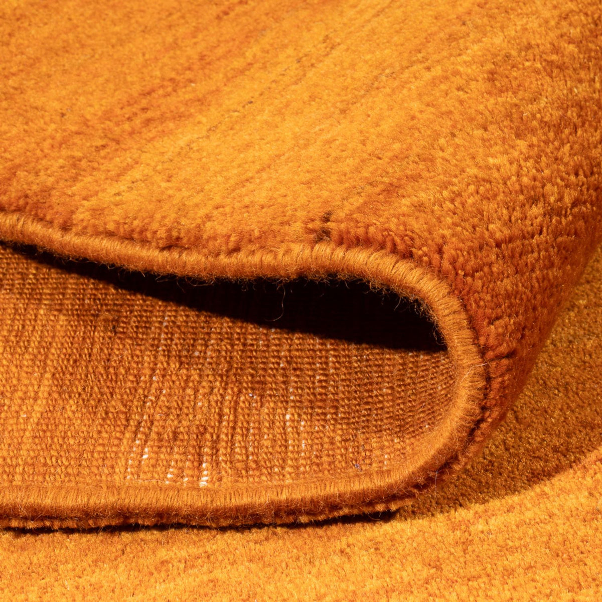 Gabbeh tapijt - Perzisch - 195 x 156 cm - oranje