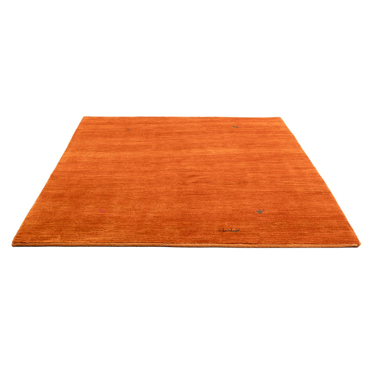 Gabbeh tapijt - Perzisch - 195 x 156 cm - oranje