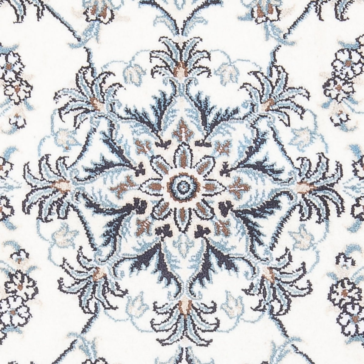 Perzisch tapijt - Nain - 132 x 87 cm - crème