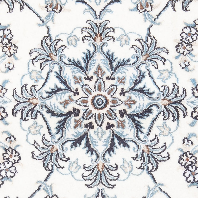 Perzisch tapijt - Nain - 132 x 87 cm - crème