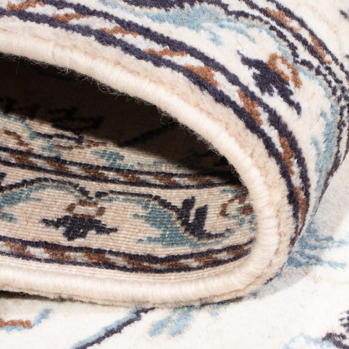 Perzisch tapijt - Nain - 132 x 87 cm - crème