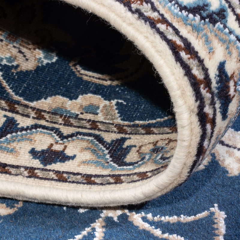 Perzisch tapijt - Nain - 141 x 70 cm - blauw