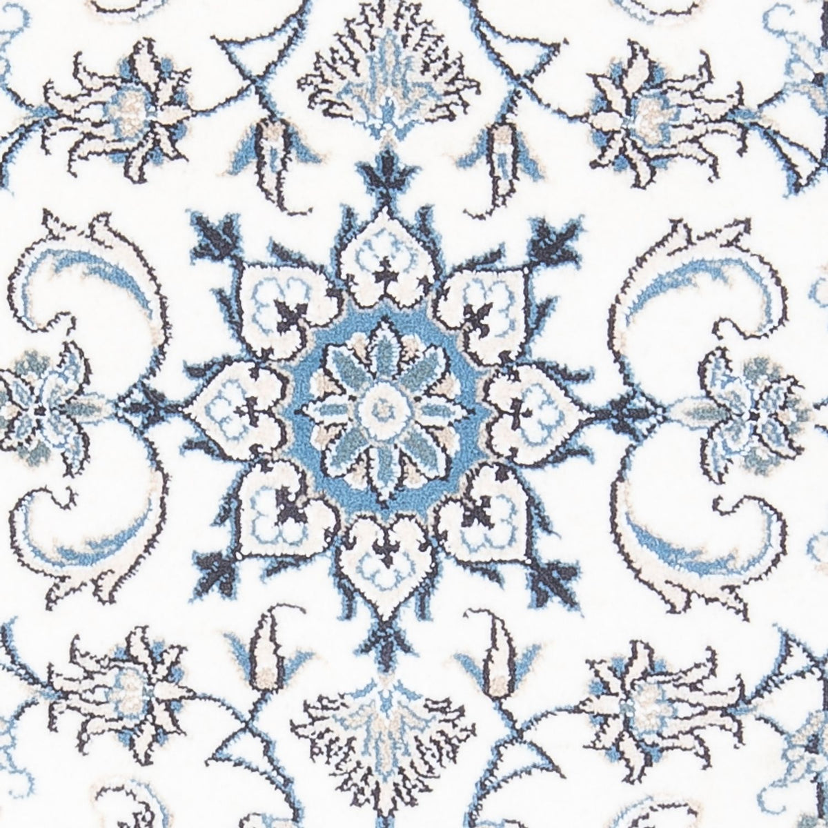 Perzisch tapijt - Nain - 134 x 69 cm - crème