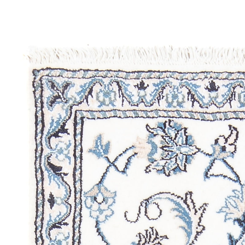 Perzisch tapijt - Nain - 134 x 69 cm - crème