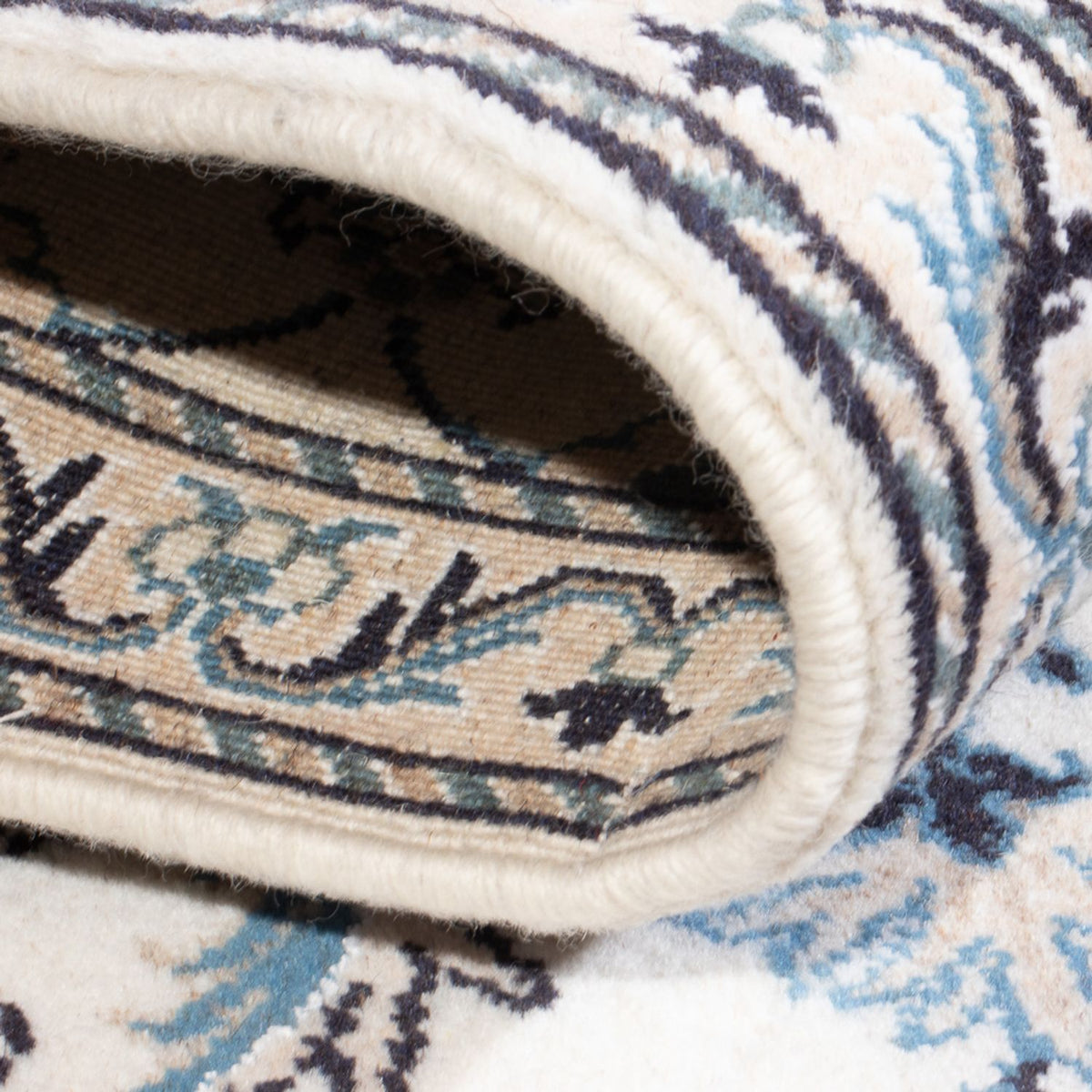 Perzisch tapijt - Nain - 134 x 69 cm - crème