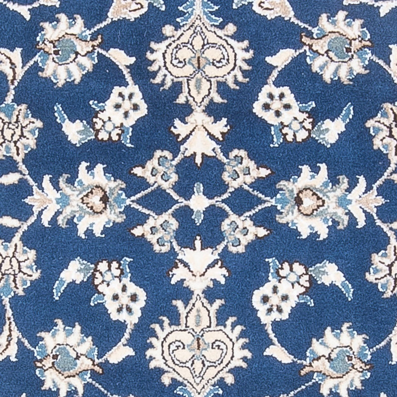 Loper Perzisch tapijt - Nain - 196 x 77 cm - blauw