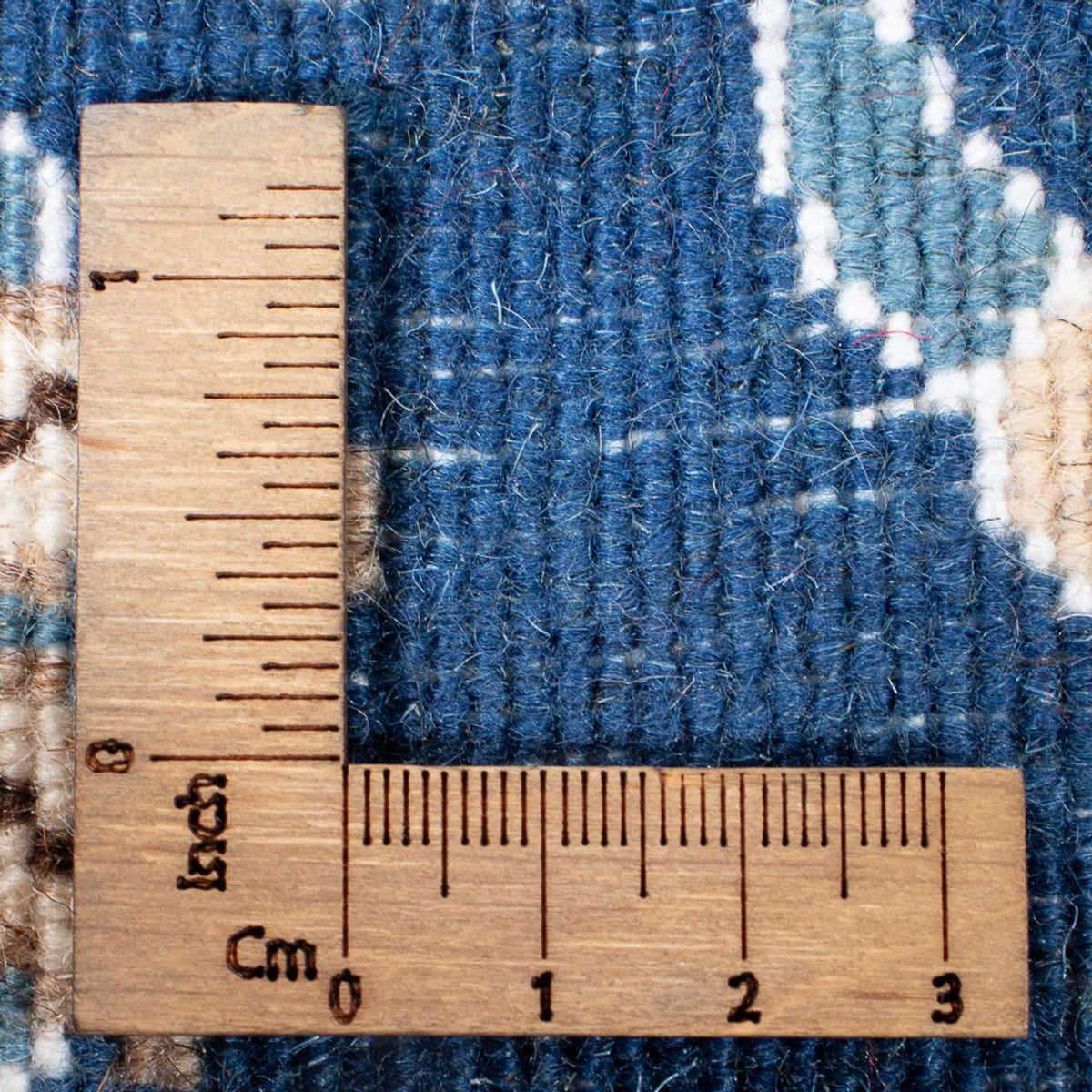 Loper Perzisch tapijt - Nain - 196 x 77 cm - blauw