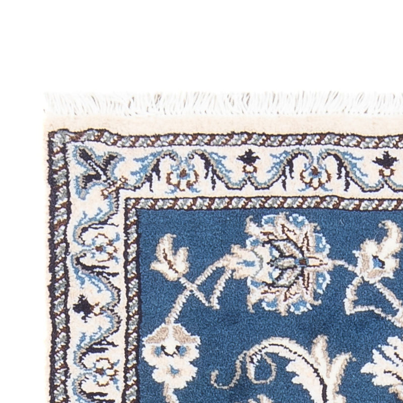 Perzisch tapijt - Nain - 140 x 70 cm - blauw