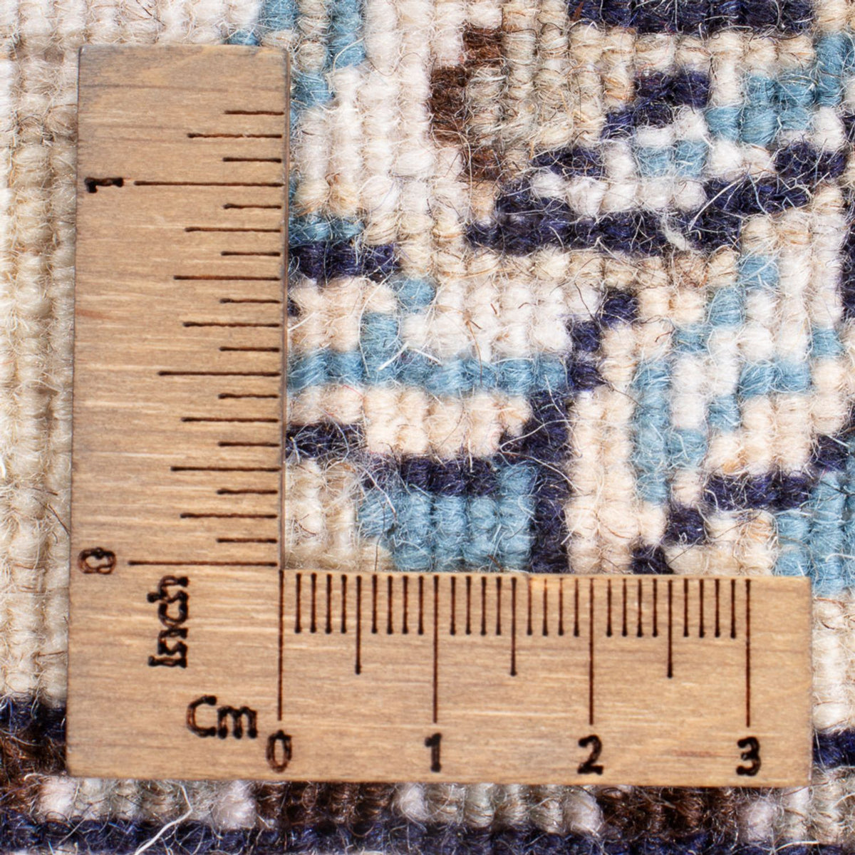 Perzisch tapijt - Nain - 132 x 70 cm - crème