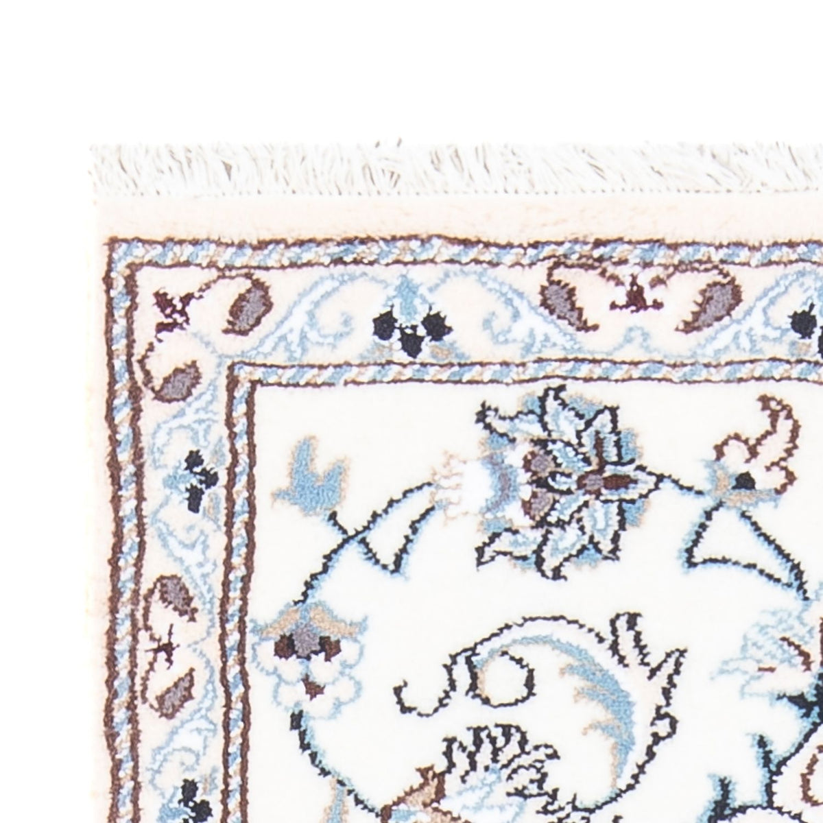 Perzisch tapijt - Nain - 140 x 70 cm - crème