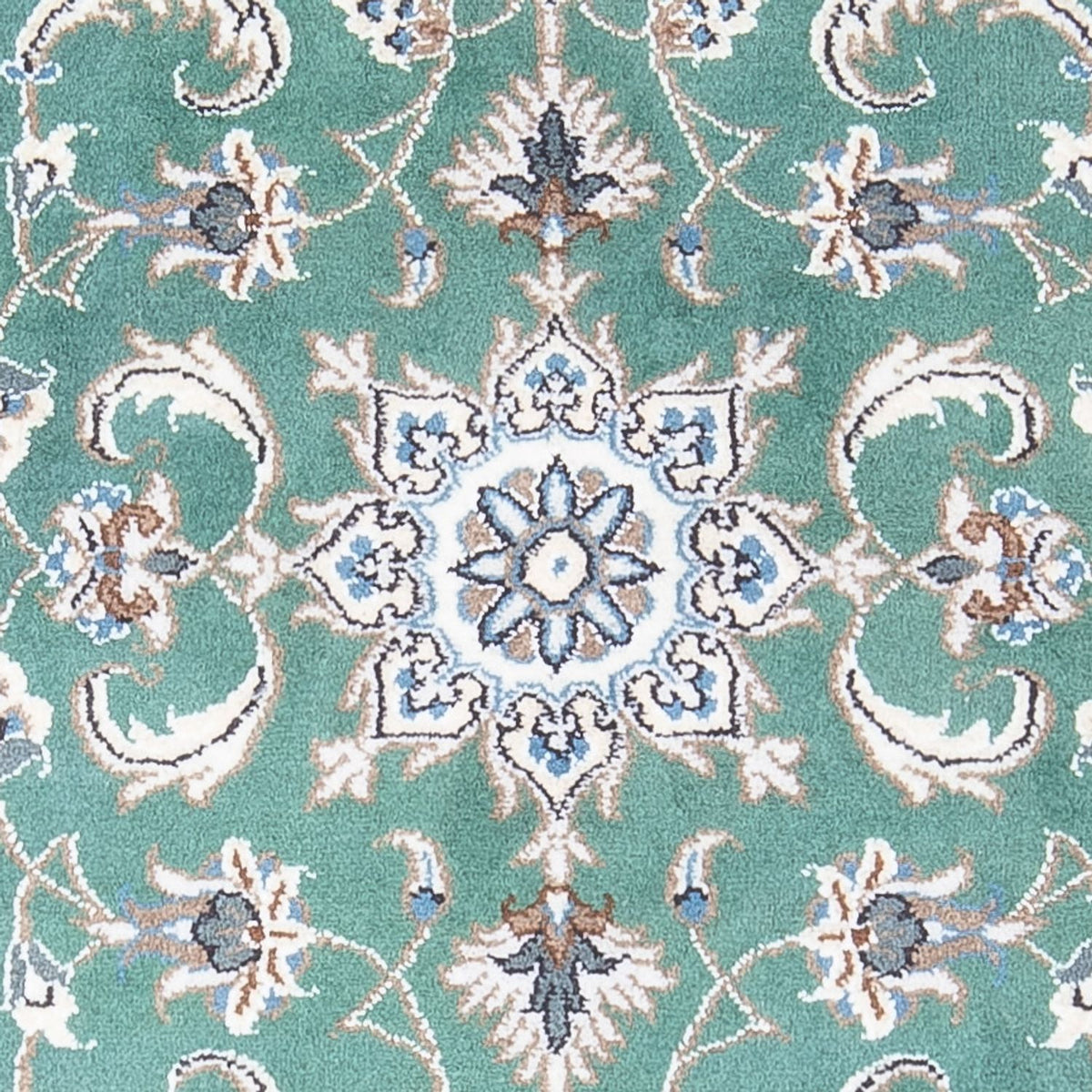 Perzisch tapijt - Nain - 140 x 70 cm - groen