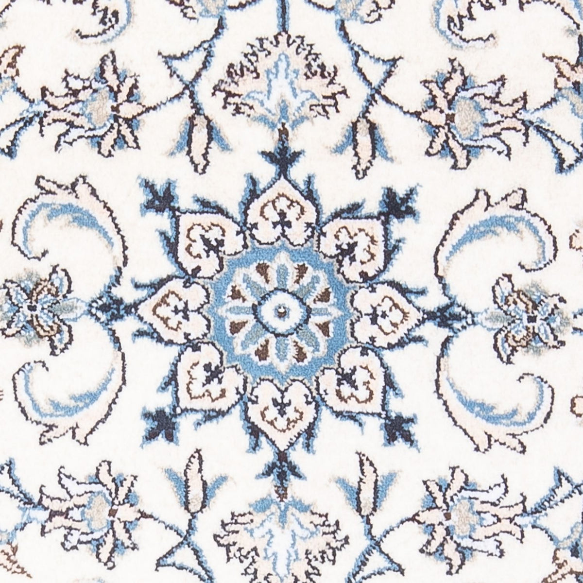 Perzisch tapijt - Nain - 138 x 71 cm - crème