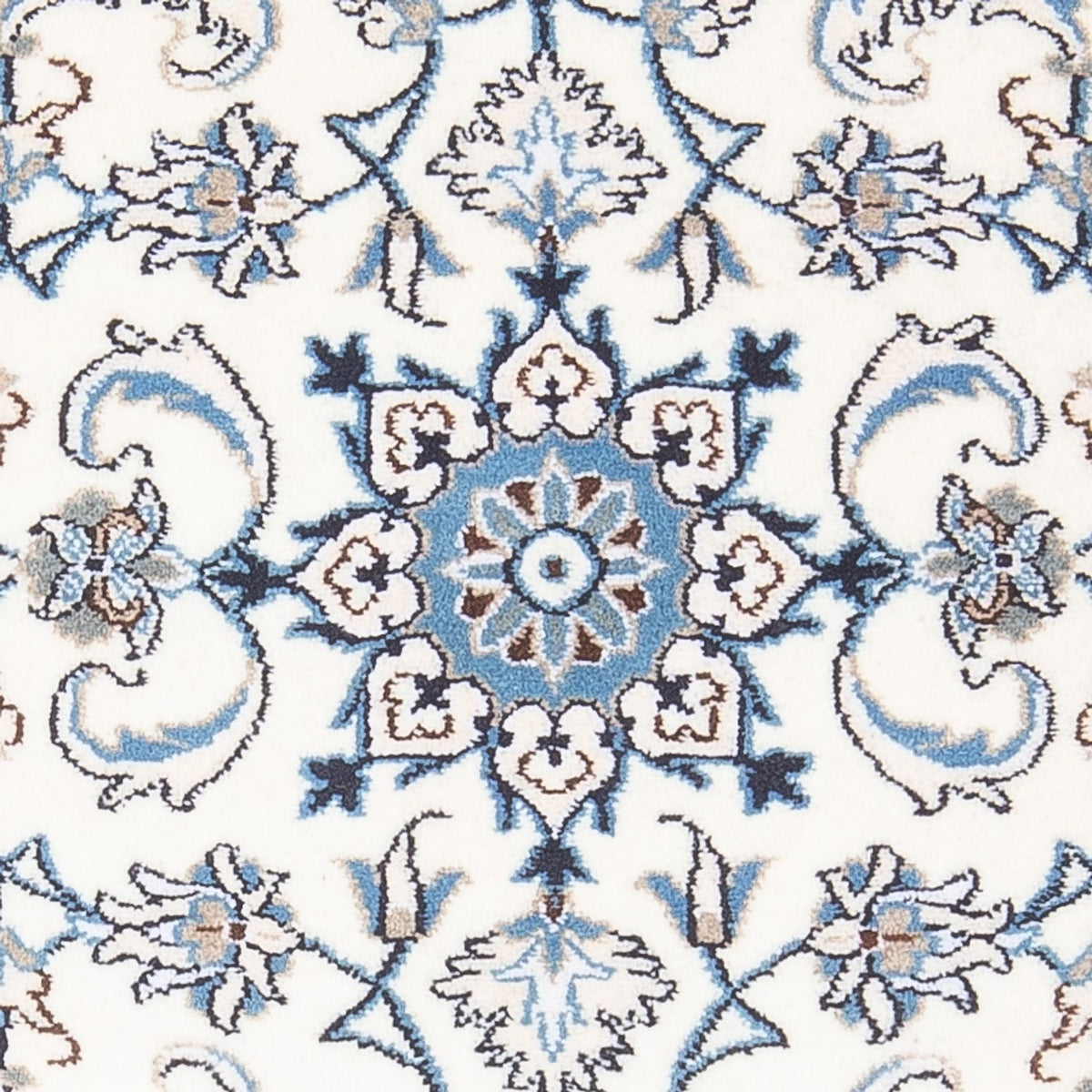 Perzisch tapijt - Nain - 134 x 68 cm - crème