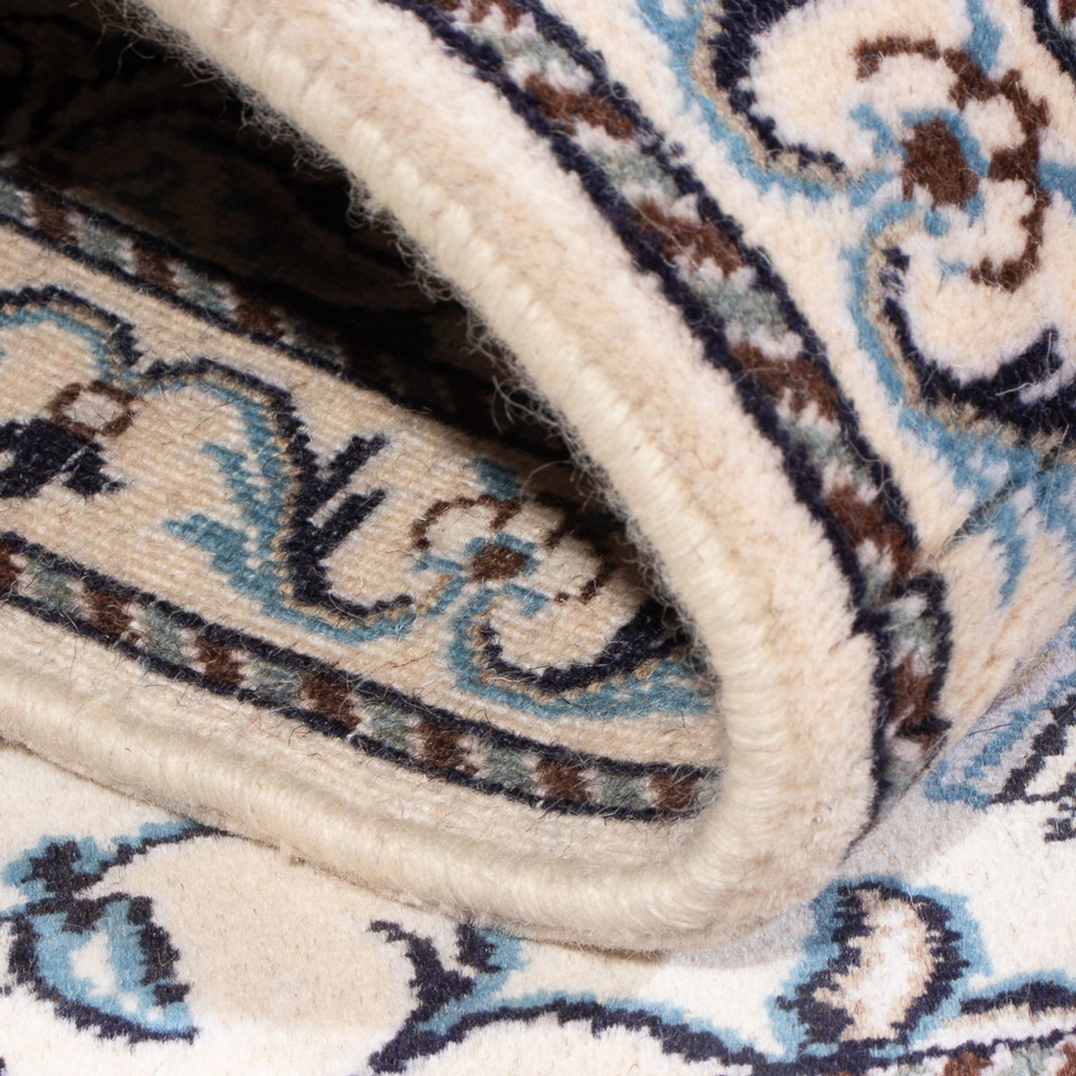 Perzisch tapijt - Nain - 140 x 90 cm - crème