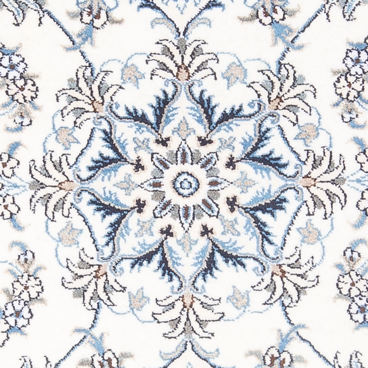 Perzisch tapijt - Nain - 137 x 87 cm - crème