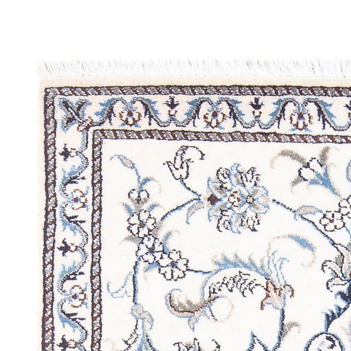 Perzisch tapijt - Nain - 137 x 87 cm - crème