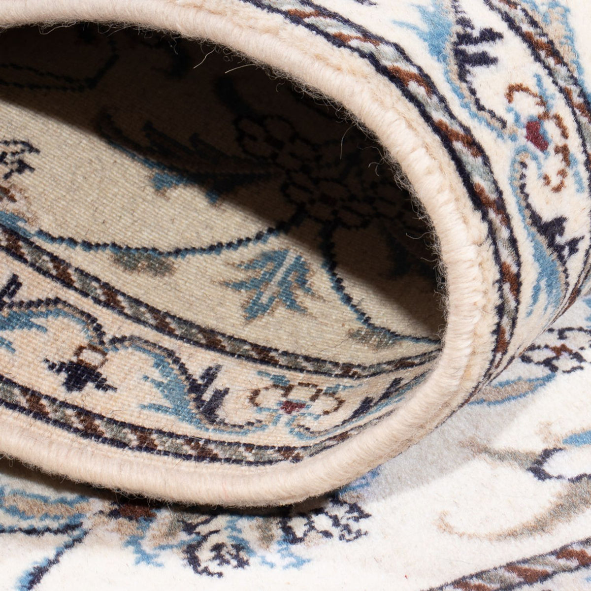 Perzisch tapijt - Nain - 137 x 87 cm - crème