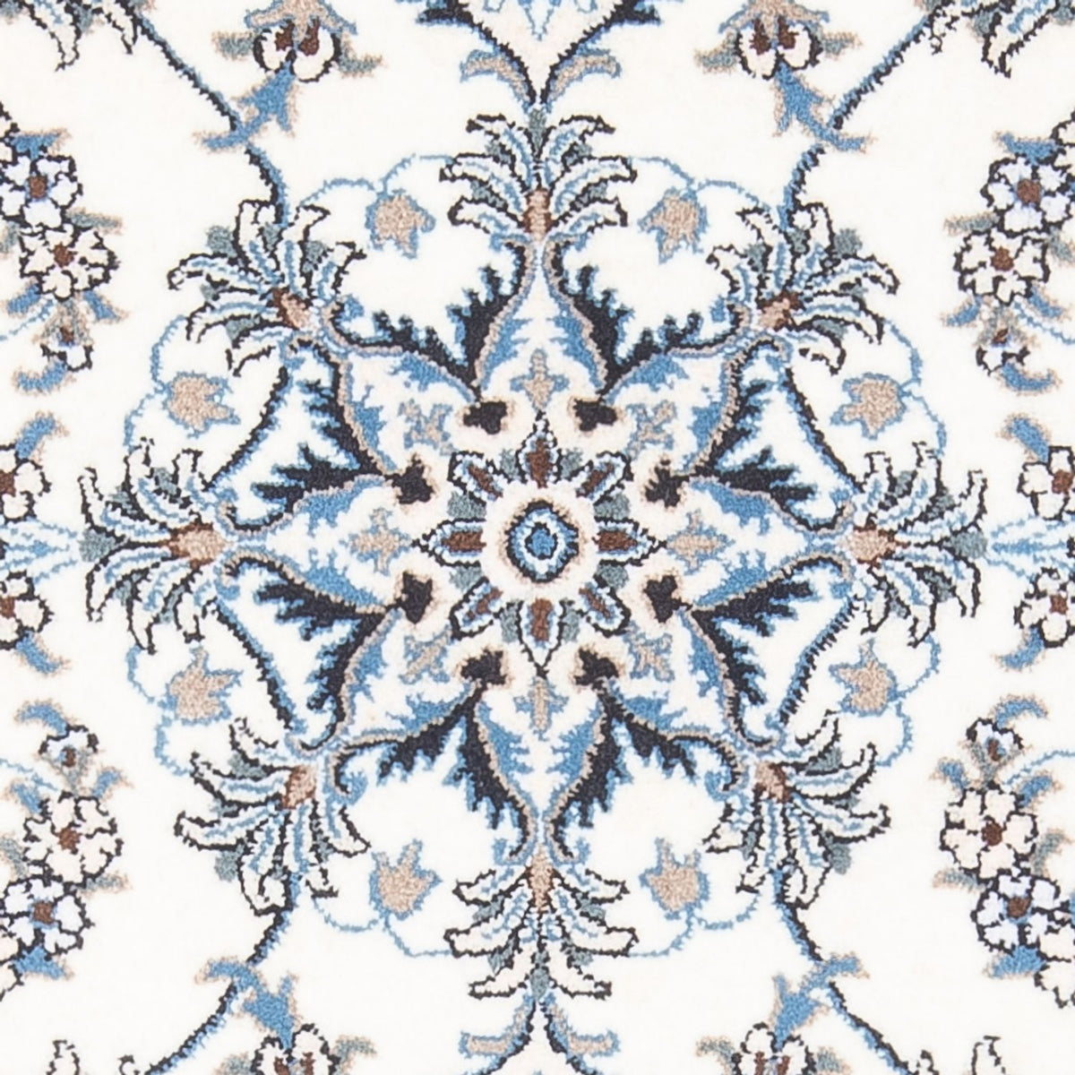 Perzisch tapijt - Nain - 141 x 88 cm - crème