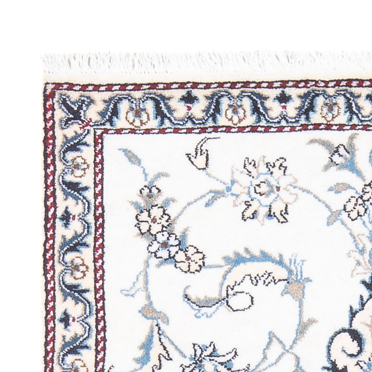 Perzisch tapijt - Nain - 137 x 88 cm - crème