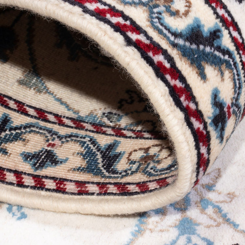 Perzisch tapijt - Nain - 137 x 88 cm - crème