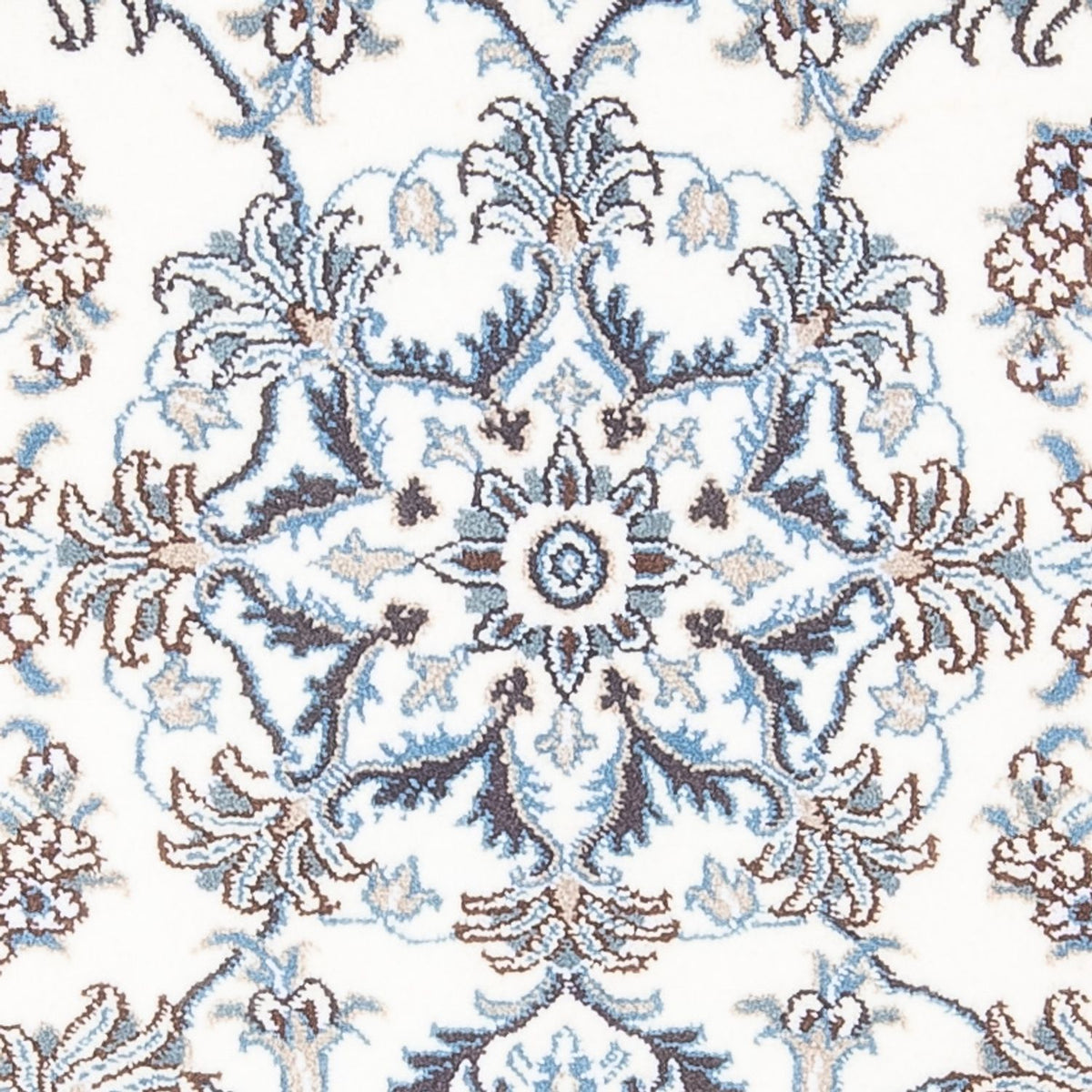 Perzisch tapijt - Nain - 130 x 86 cm - crème