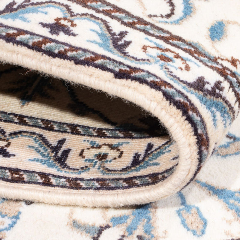 Perzisch tapijt - Nain - 130 x 86 cm - crème