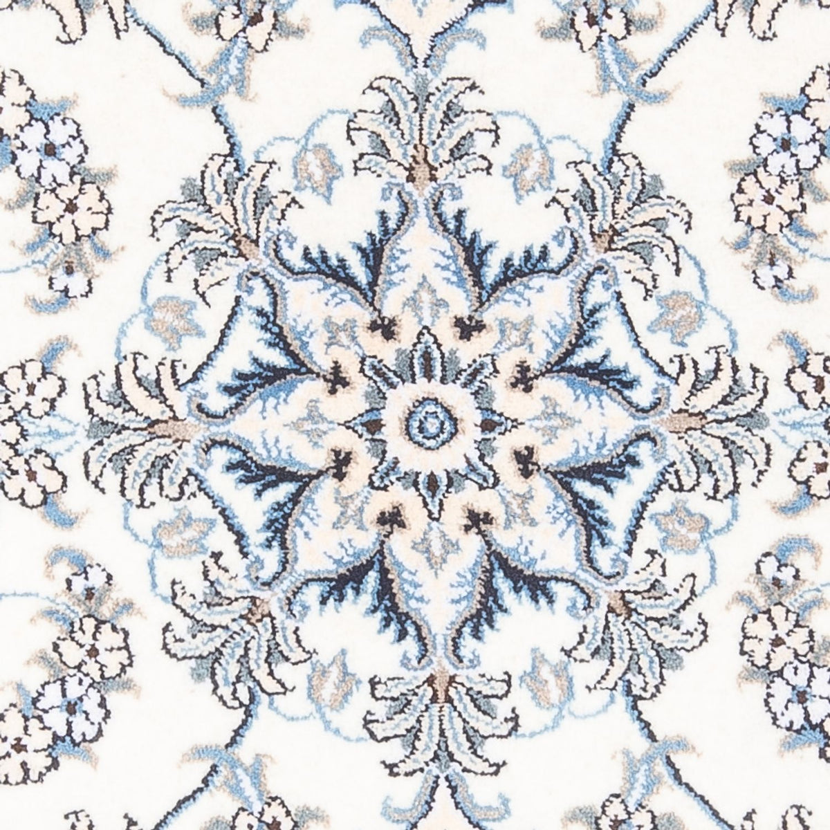 Perzisch tapijt - Nain - 144 x 88 cm - crème