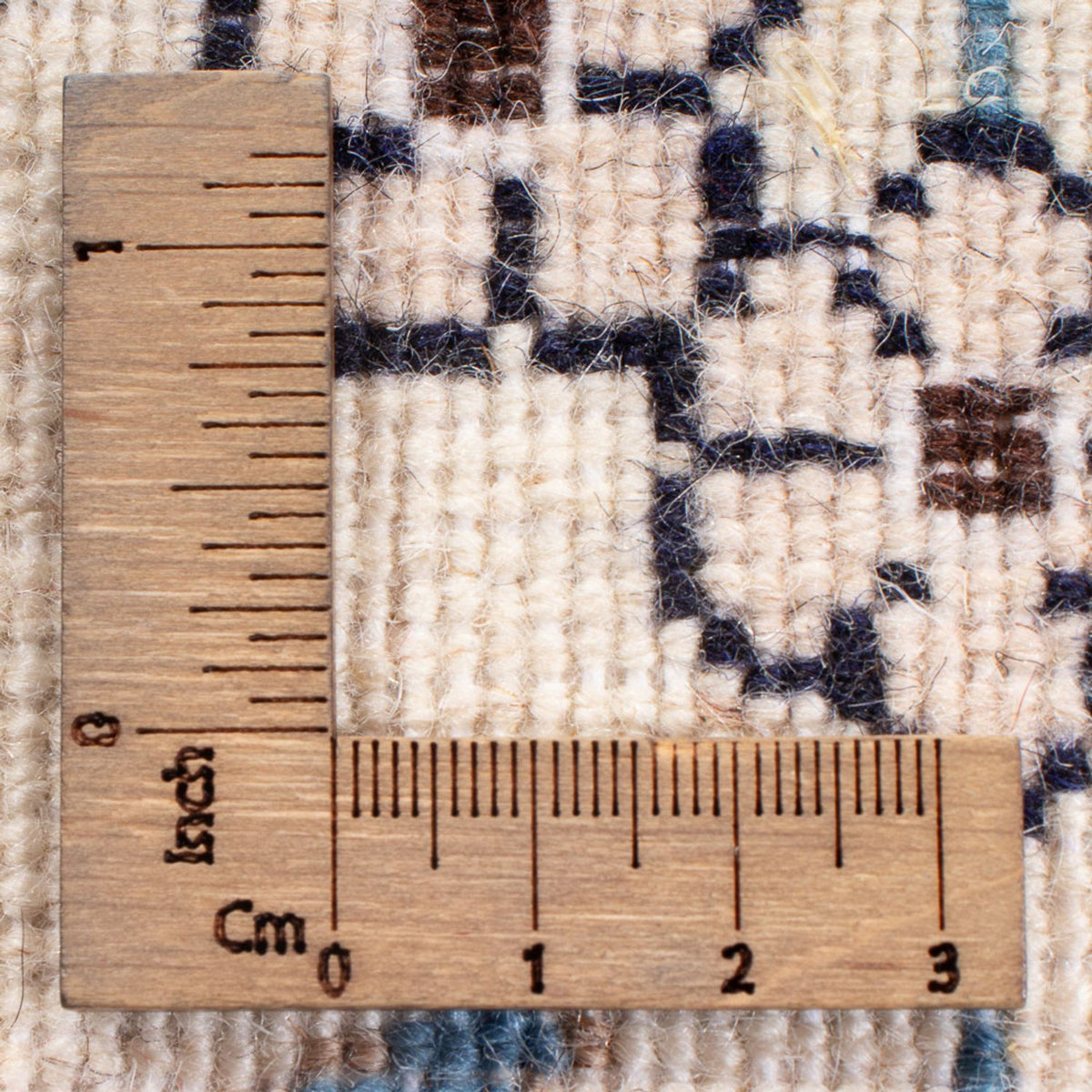 Perzisch tapijt - Nain - 137 x 90 cm - crème