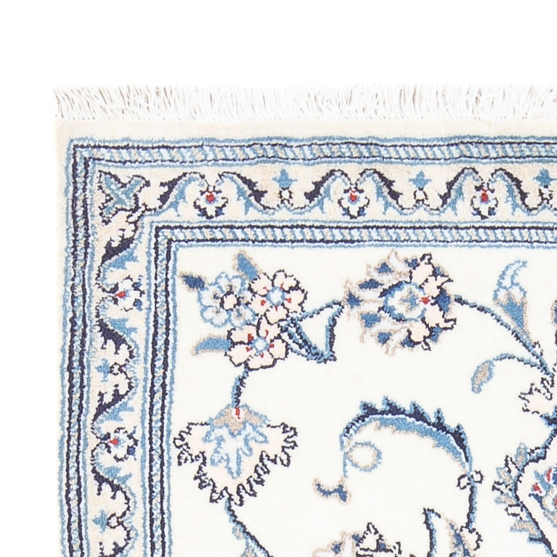 Perzisch tapijt - Nain - 138 x 90 cm - crème