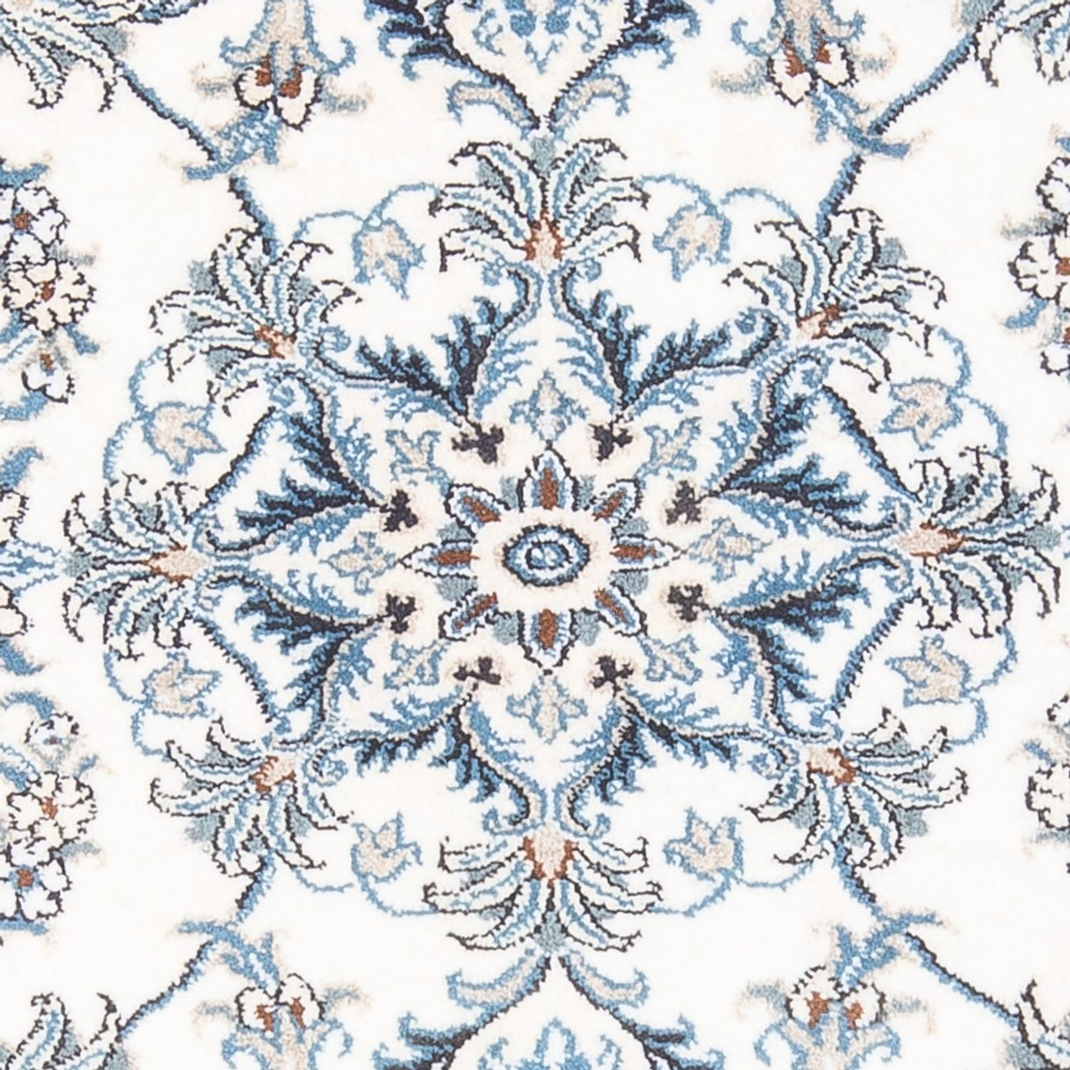 Perzisch tapijt - Nain - 140 x 92 cm - crème