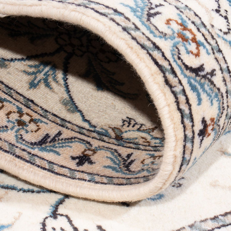 Perzisch tapijt - Nain - 140 x 92 cm - crème