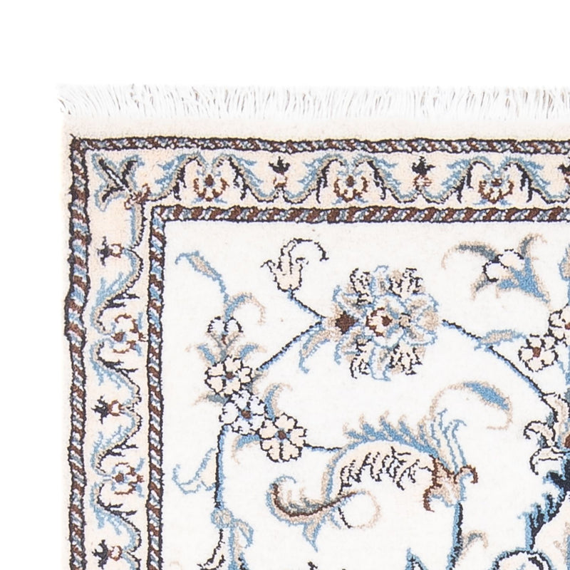 Perzisch tapijt - Nain - 140 x 89 cm - crème