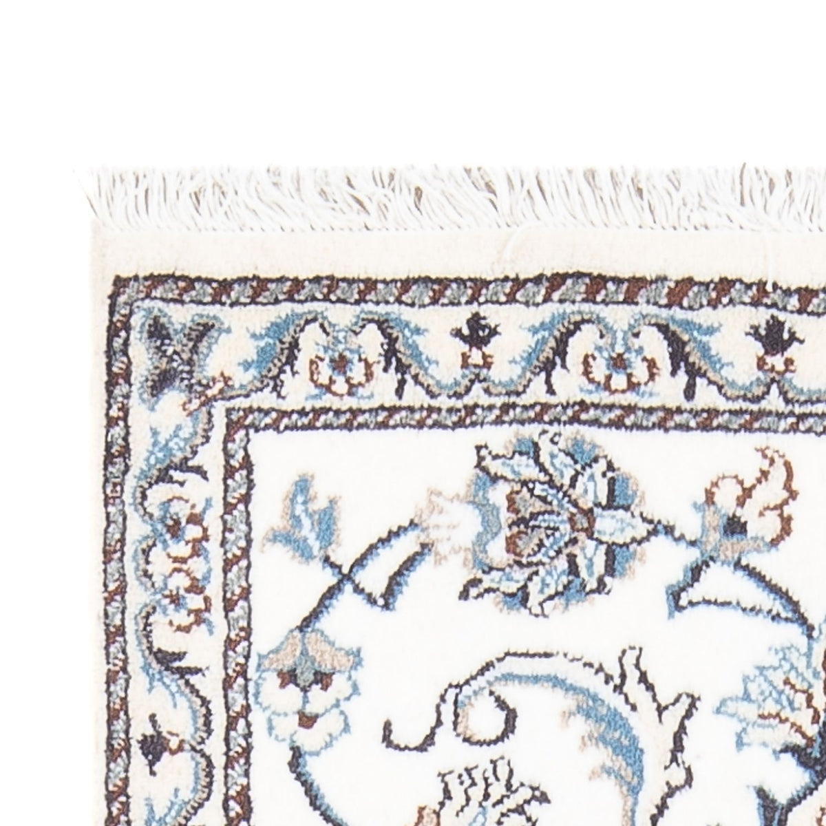 Perzisch tapijt - Nain - 140 x 70 cm - crème