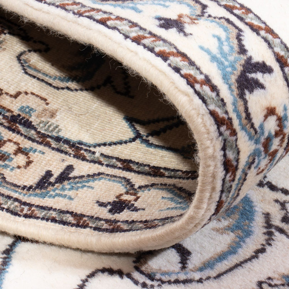 Perzisch tapijt - Nain - 140 x 70 cm - crème