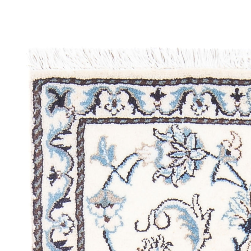 Perzisch tapijt - Nain - 134 x 70 cm - crème