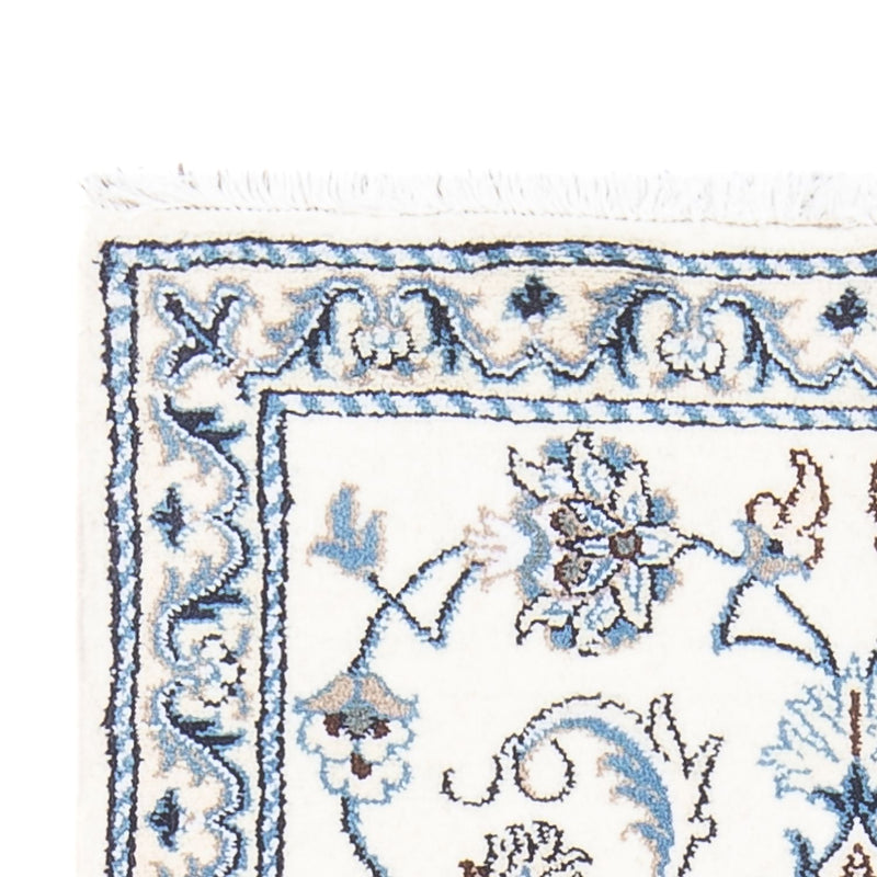 Perzisch tapijt - Nain - 130 x 68 cm - crème