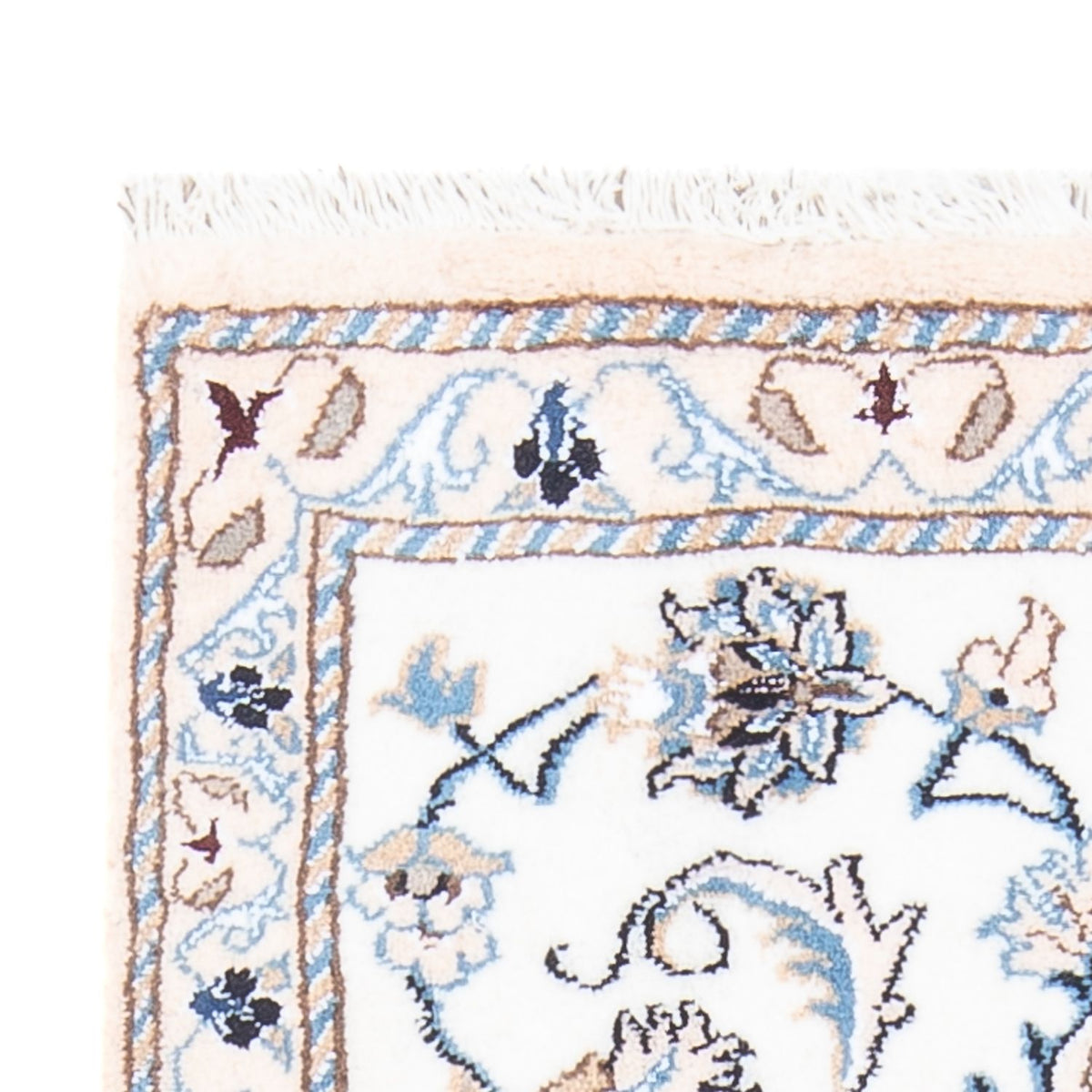 Perzisch tapijt - Nain - 137 x 72 cm - crème