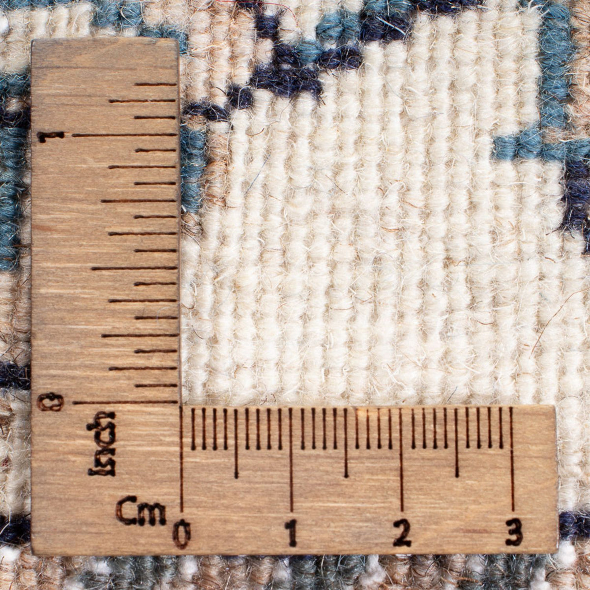 Perzisch tapijt - Nain - 136 x 68 cm - crème