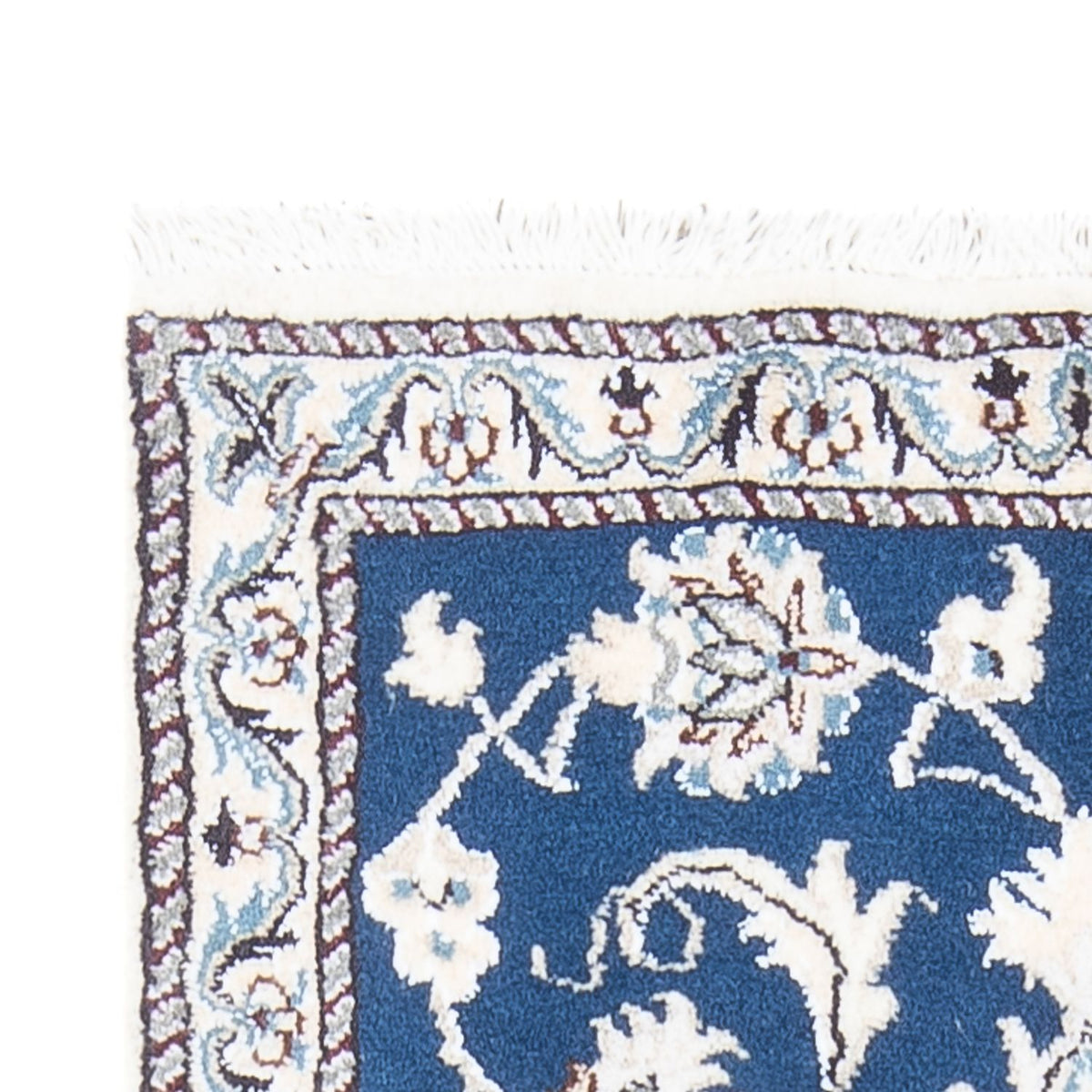 Perzisch tapijt - Nain - 140 x 70 cm - blauw