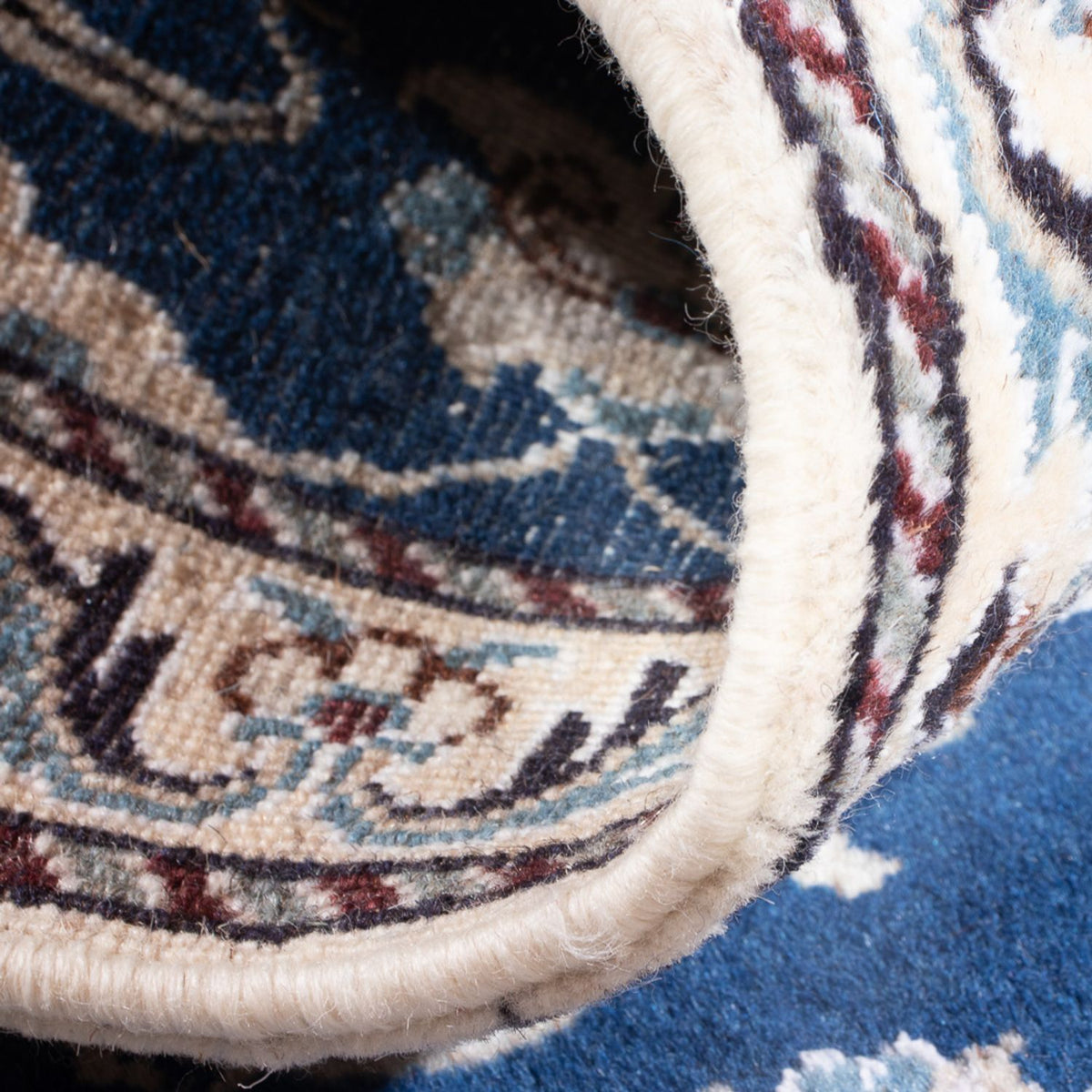 Perzisch tapijt - Nain - 140 x 70 cm - blauw