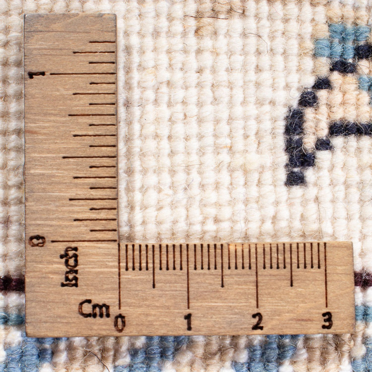 Perzisch tapijt - Nain - 146 x 69 cm - crème