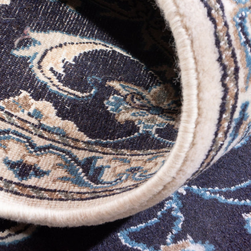 Perzisch tapijt - Nain - 138 x 69 cm - donkerblauw