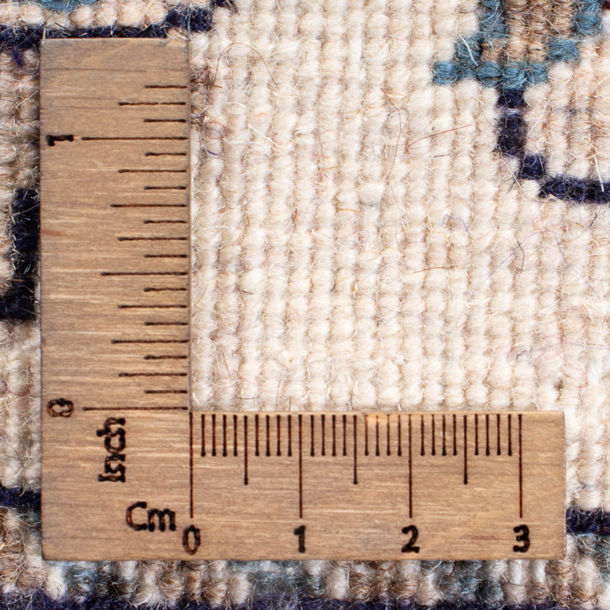 Perzisch tapijt - Nain - 135 x 68 cm - crème