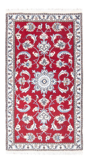 Perzisch tapijt - Nain - 134 x 70 cm - rood