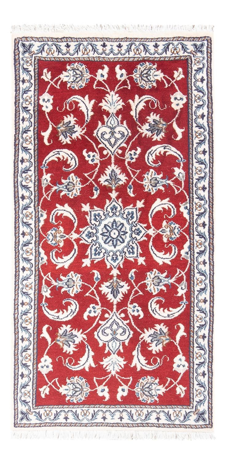 Perzisch tapijt - Nain - 137 x 67 cm - rood